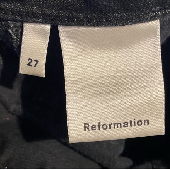 Reformation Elle Black Jeans - Picture 8 of 8